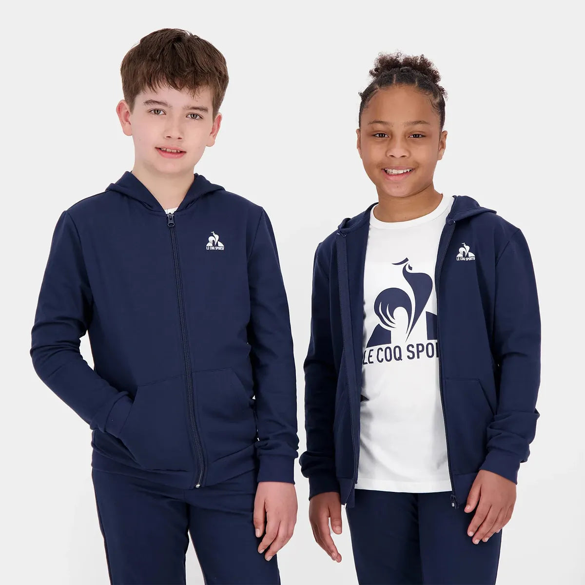 Sweater Le Coq Sportif Junior Essentiel Zip