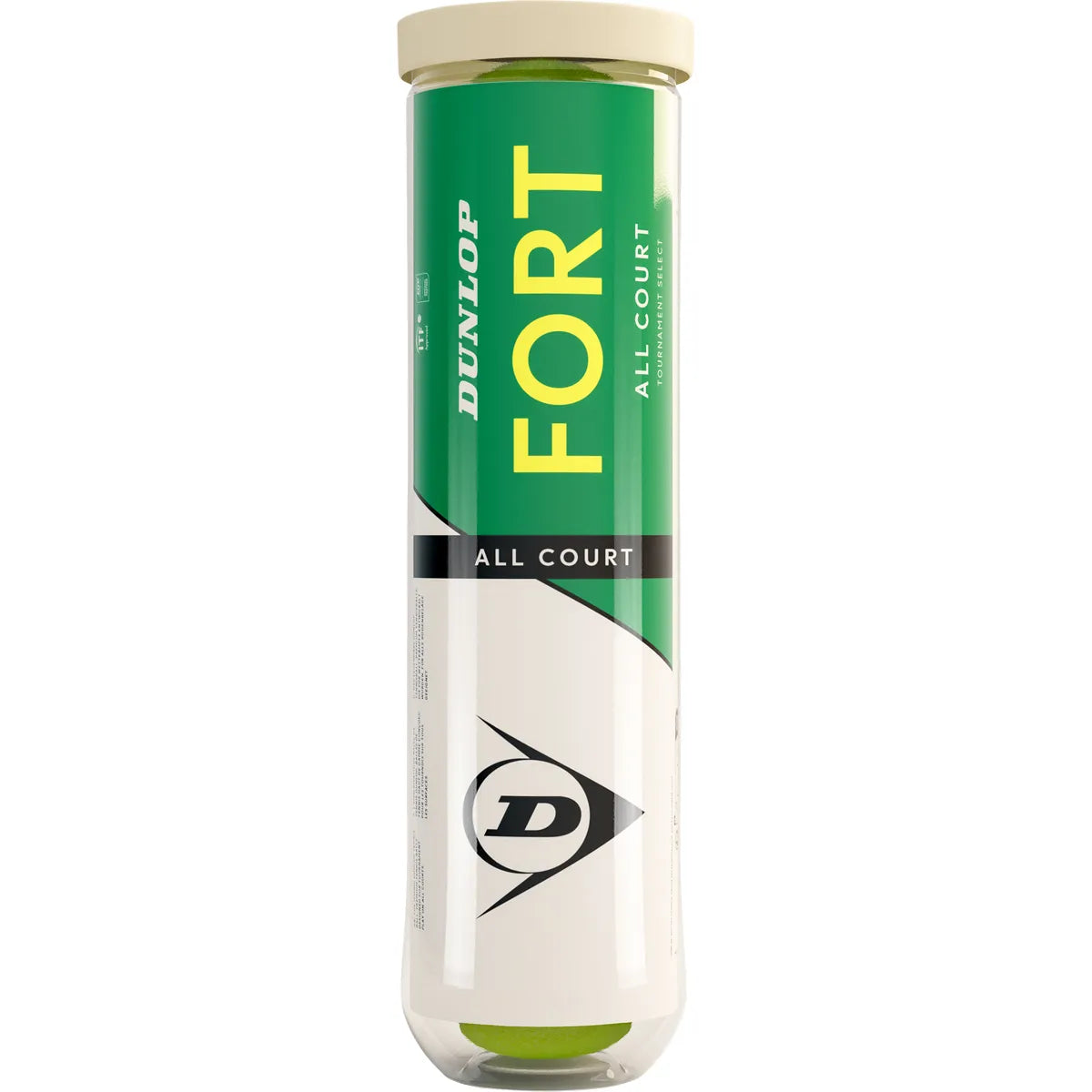 Tube de 4 Balles Dunlop Fort Tournament Select