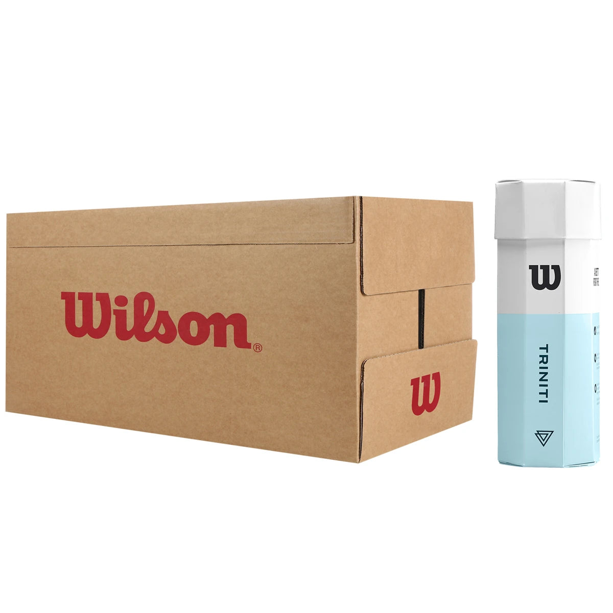 Carton de 24 Tubes de 3 Balles Wilson Triniti