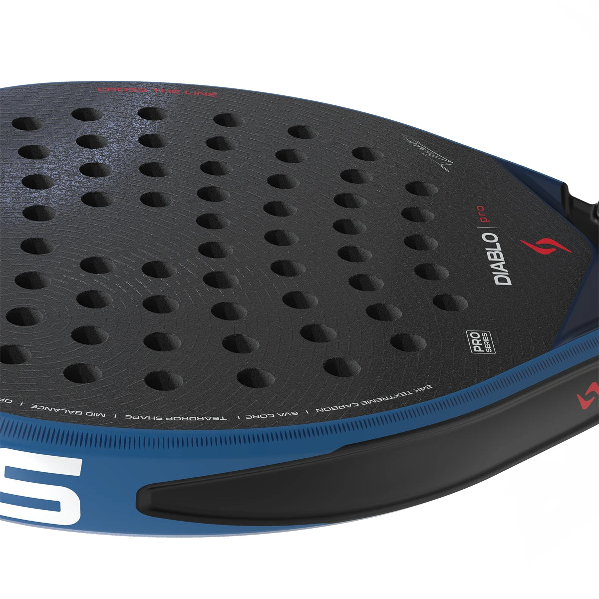 Padelracket Test Siux Diablo Pro 2026 Royal Blue