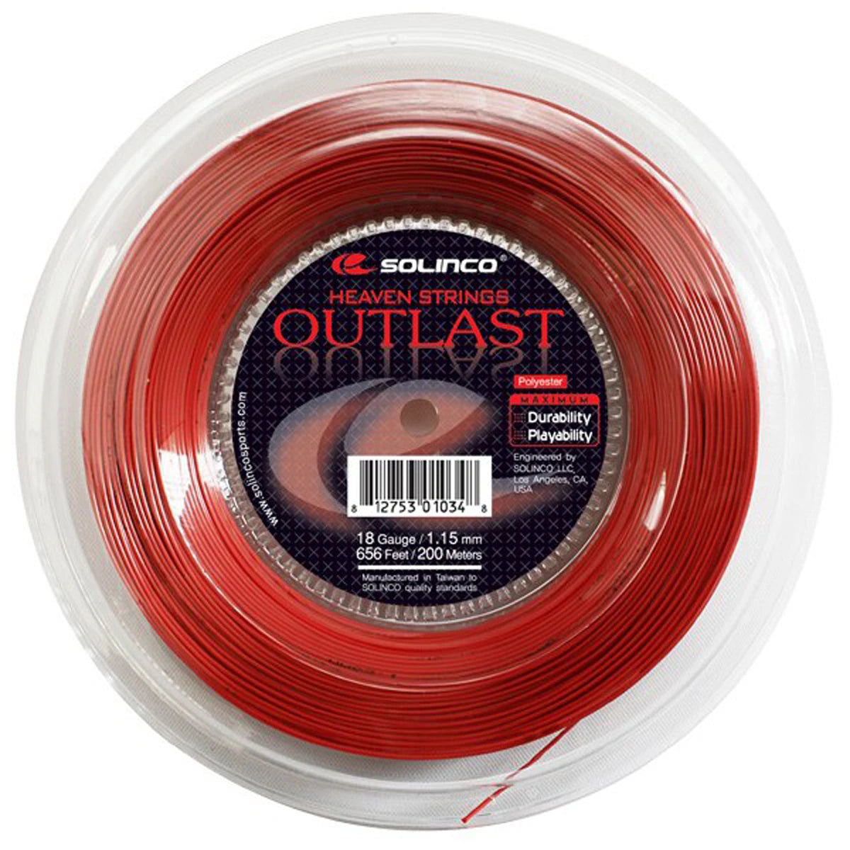 Solinco Outlast Reel (200 Metres)