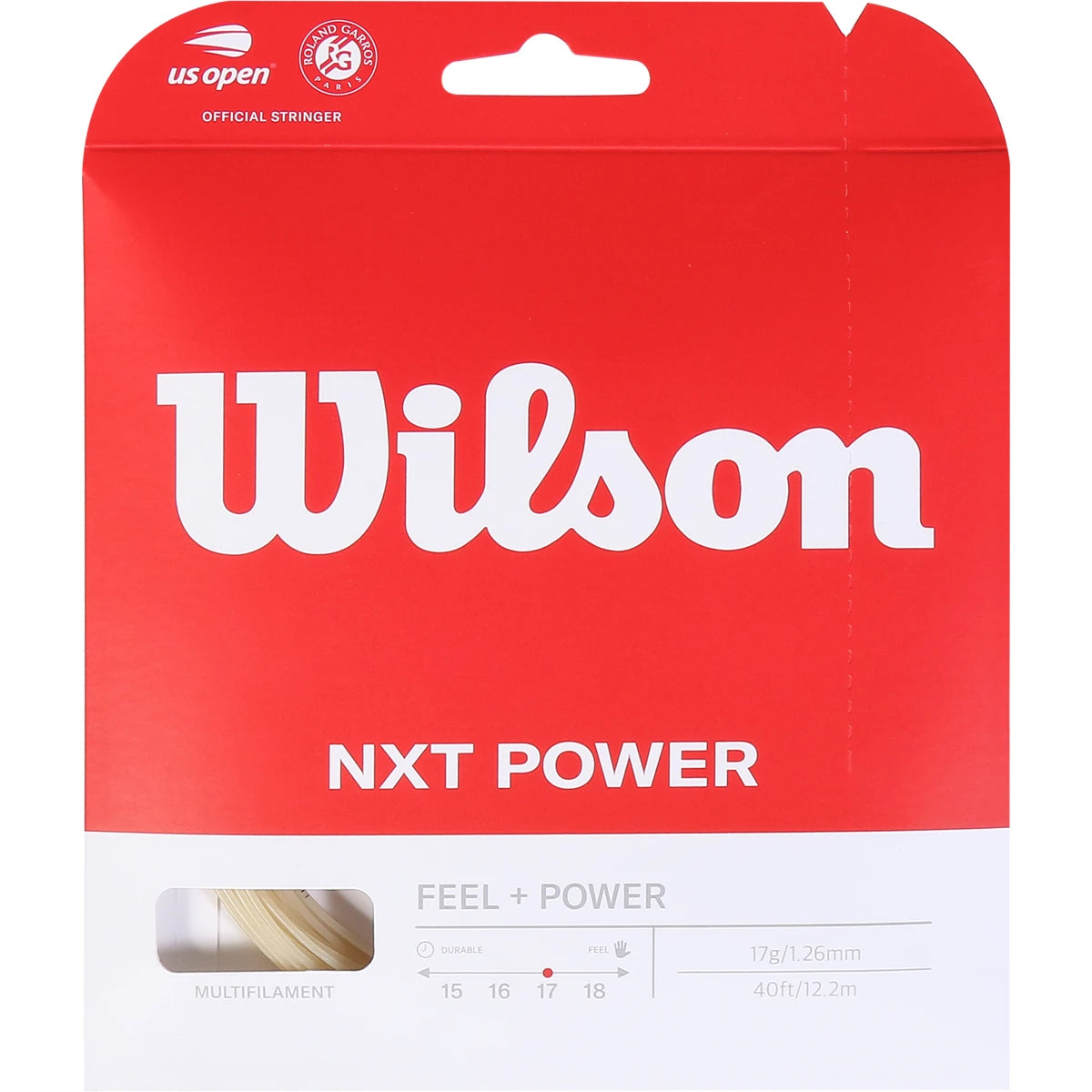Cordage Wilson Nxt Power (12.20 Mètres)