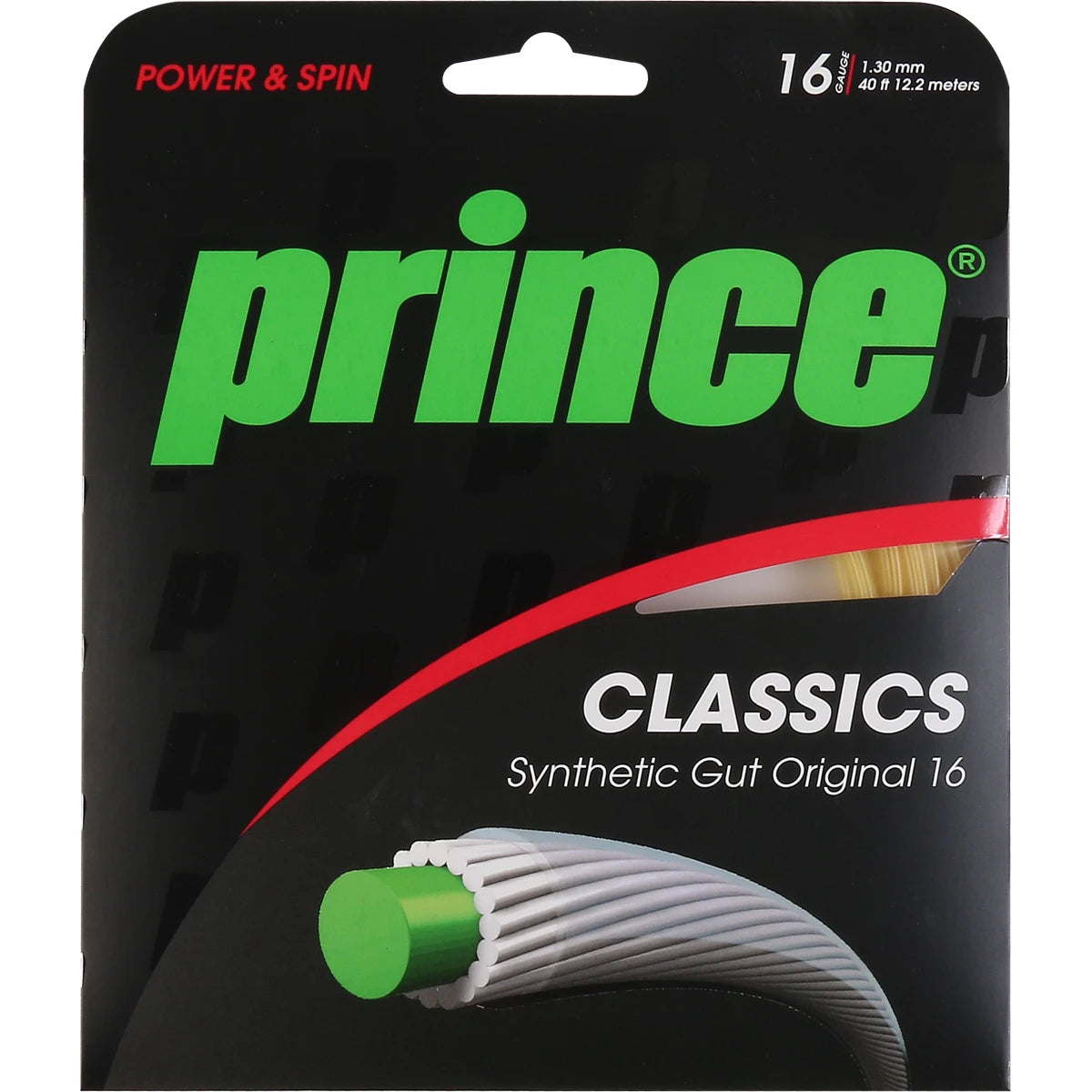 Cordage Prince Super Synthetic Gut Original 16 (12 Mètres)