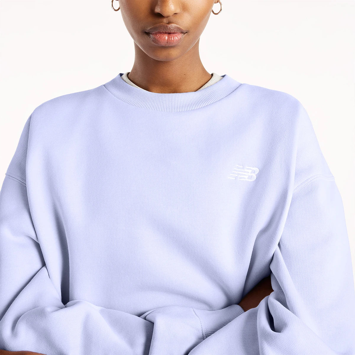 Sweater New Balance Dames Fleece Crew