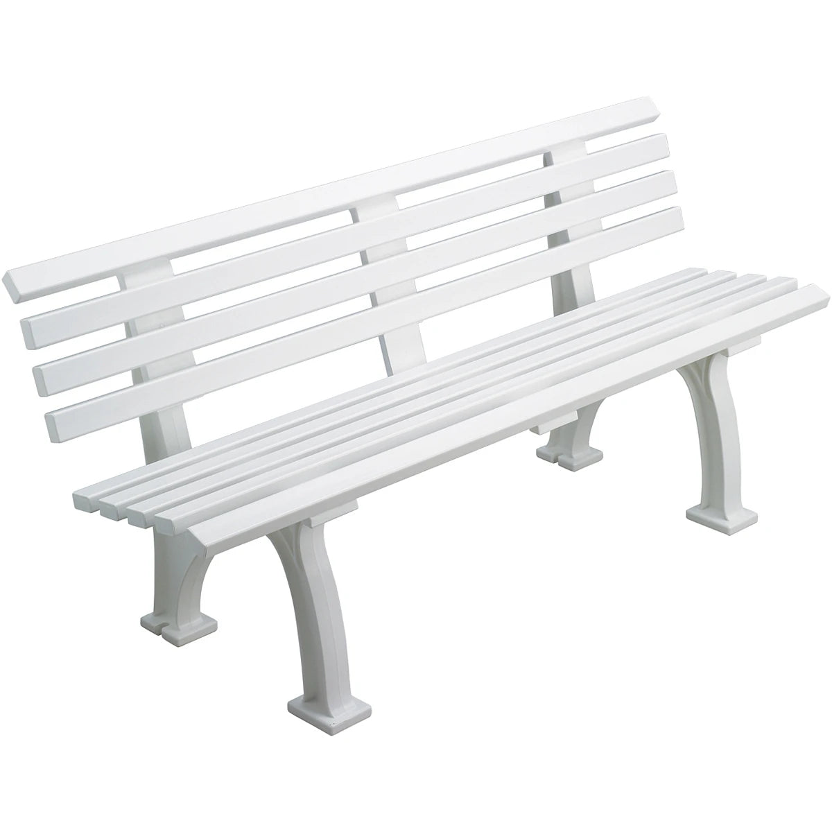 White Tennis Bench 1.5M