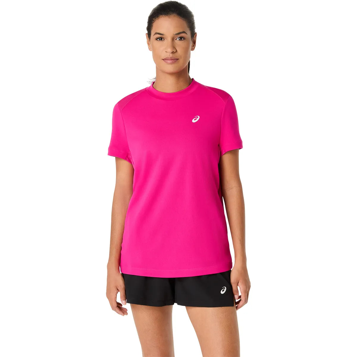 T-Shirt Asics Dames Kort