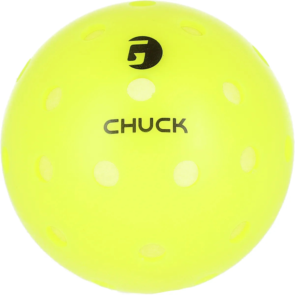 Pack van 6 Pickleballballen Gamma Chuck Buiten