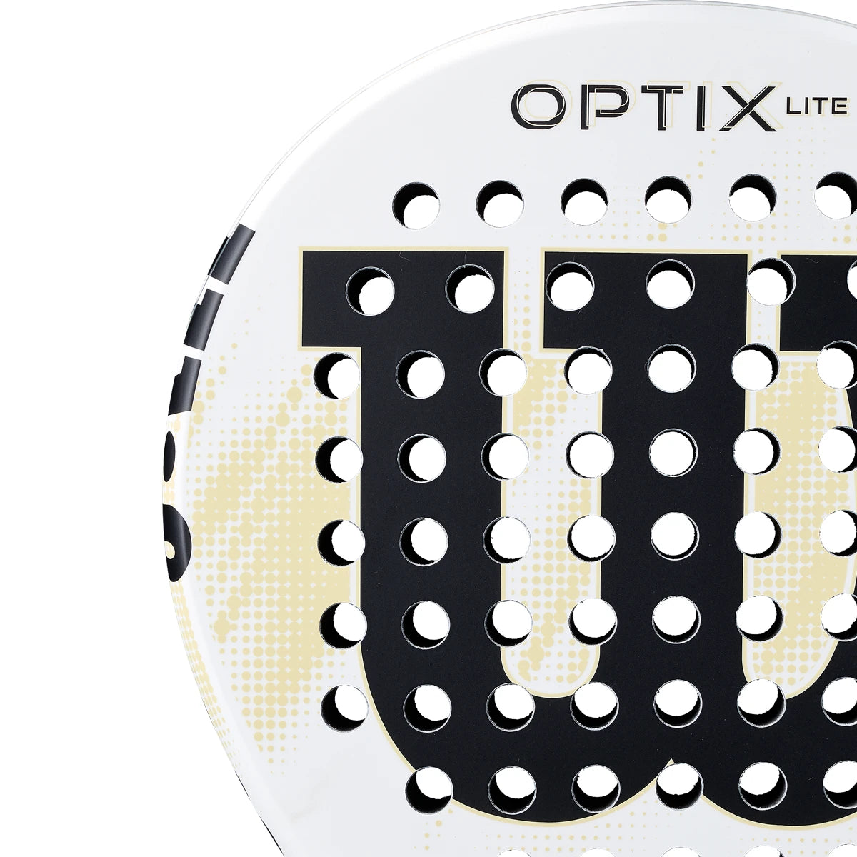 Padelracket Wilson Optix V2 Lite White