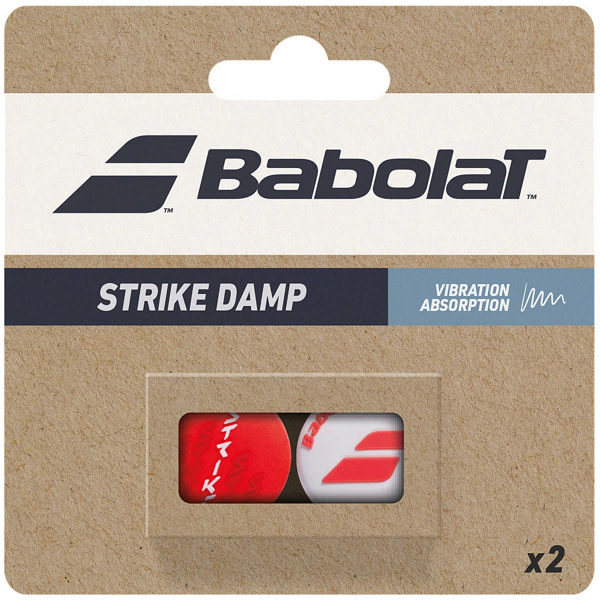 Antivibrateurs Babolat Strike Damp X2
