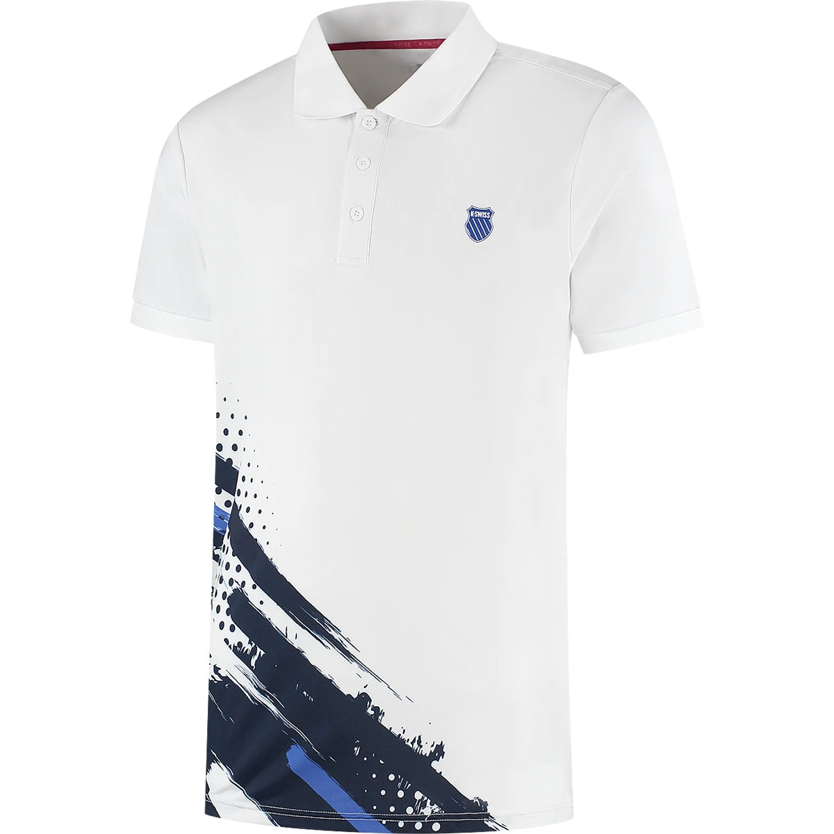 Polo K-Swiss Hypercourt Print Stripe