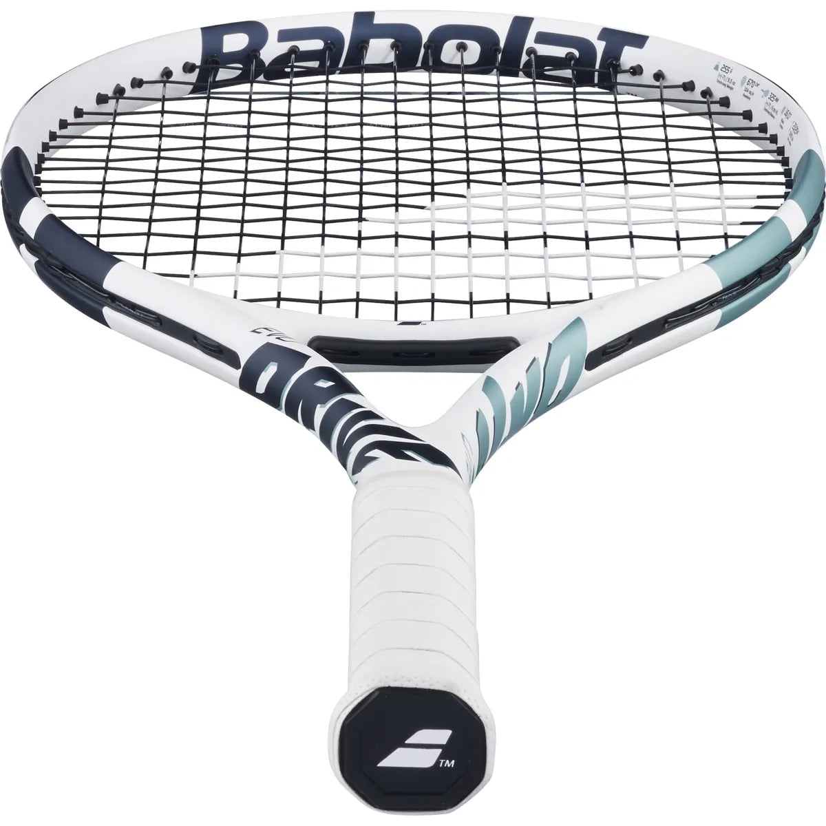 Babolat Evo Drive Lite White Racket (255 Gr) (Strung)