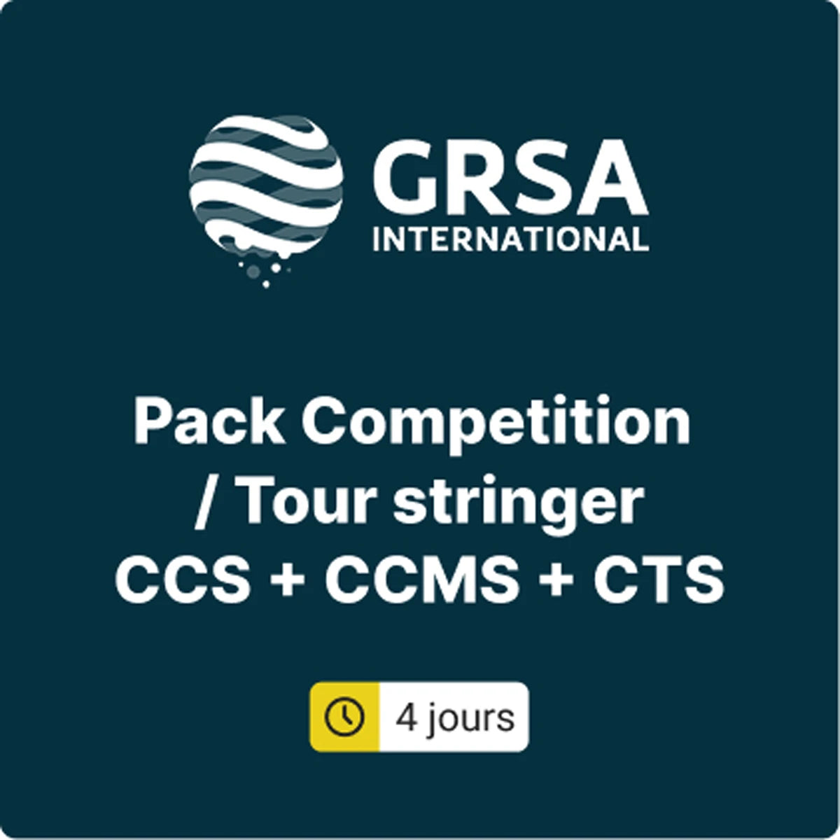 Pack Stage Formation Grsa Competition + Tour Stringer