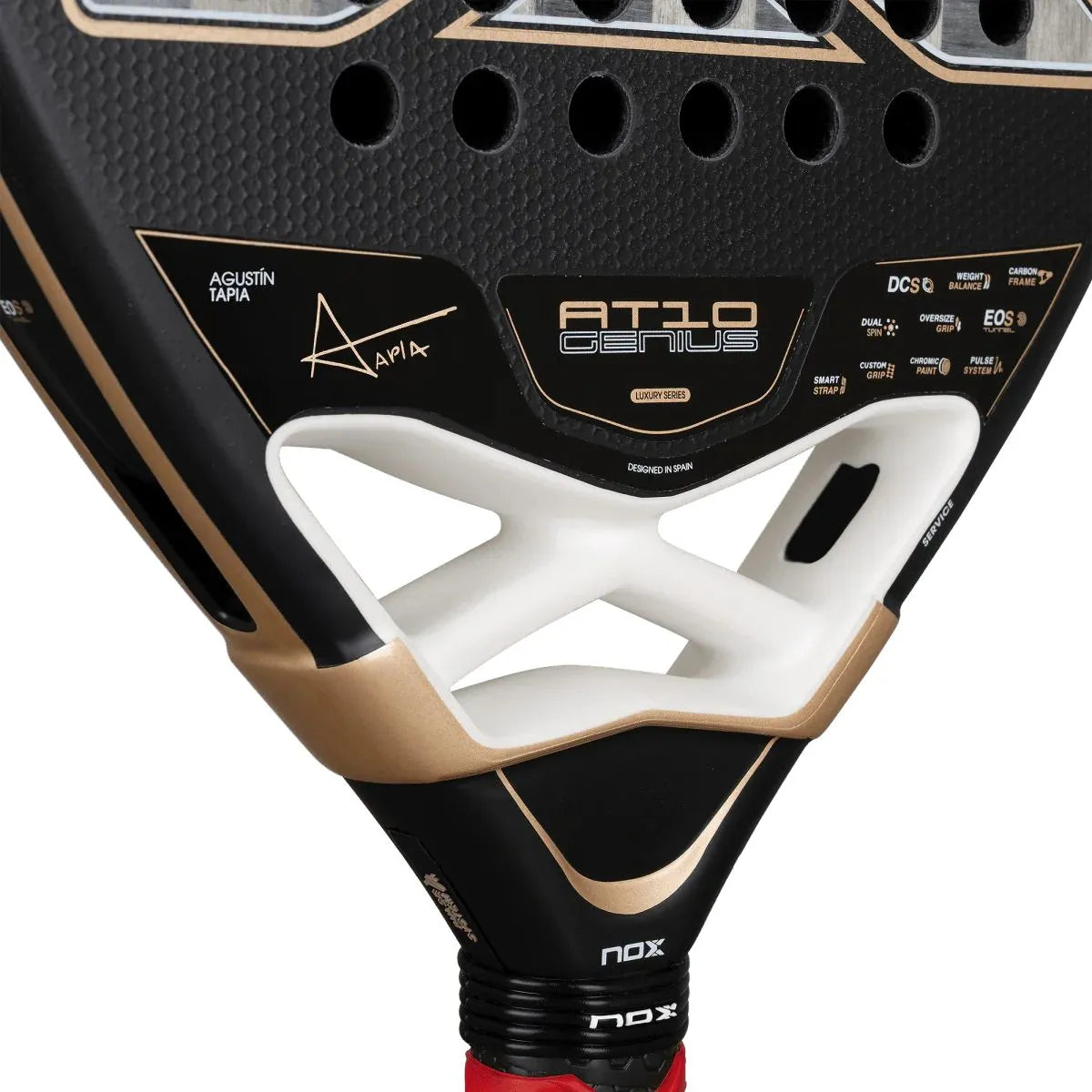 Padelracket Test Nox AT10 Genius 18K Alum By Agustin Tapia