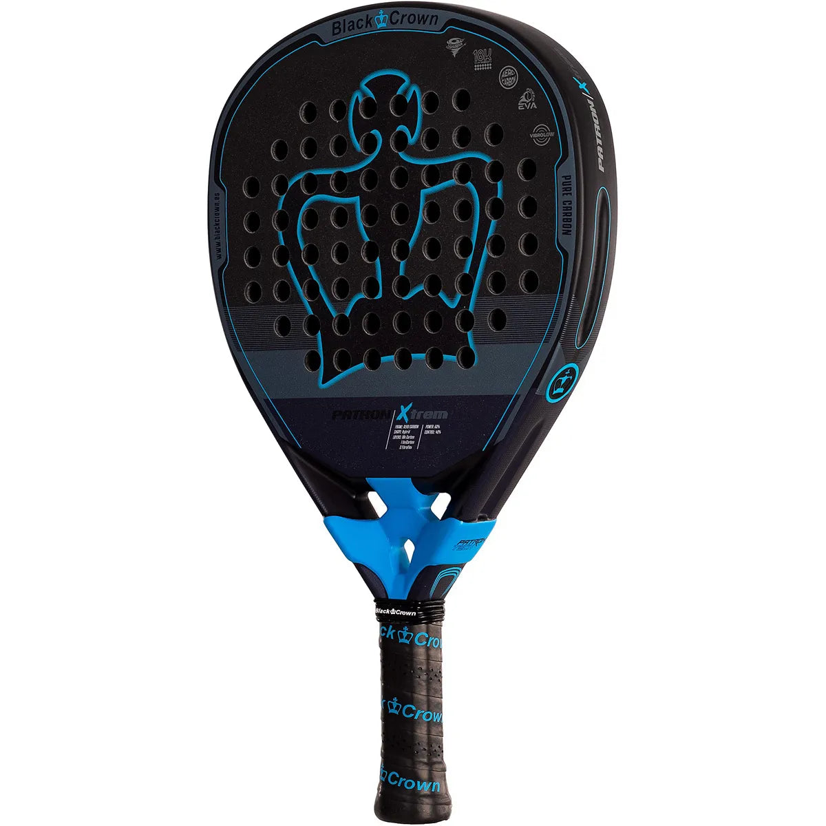 Padelracket Black Crown Patron Xtrem