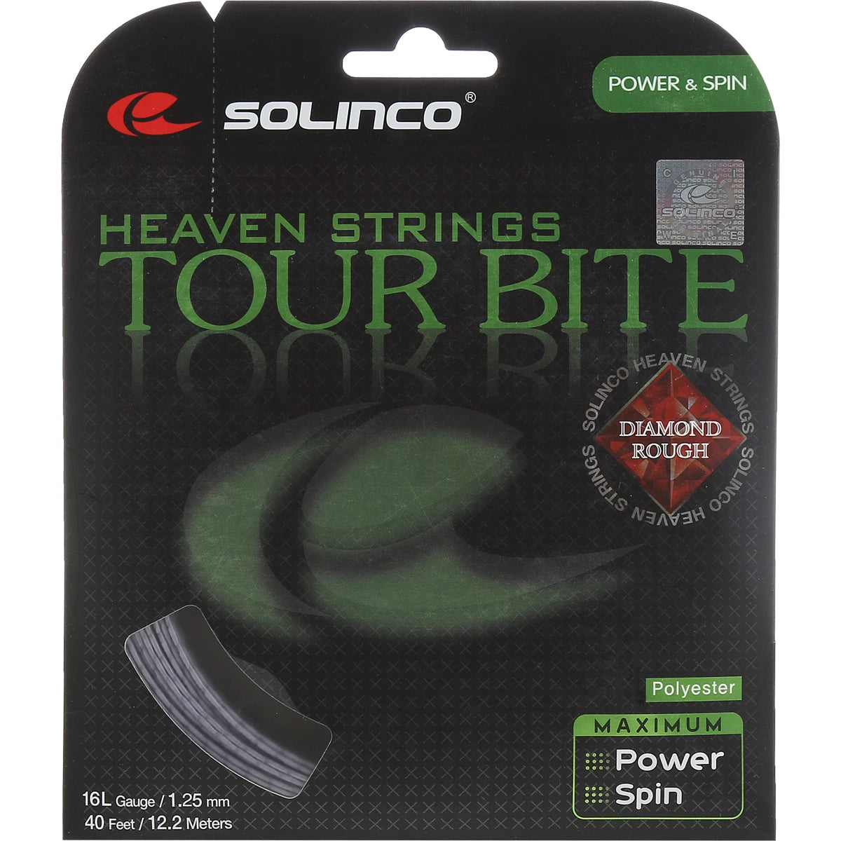 Cordage Solinco Tour Bite Diamond Rough (12 Mètres)