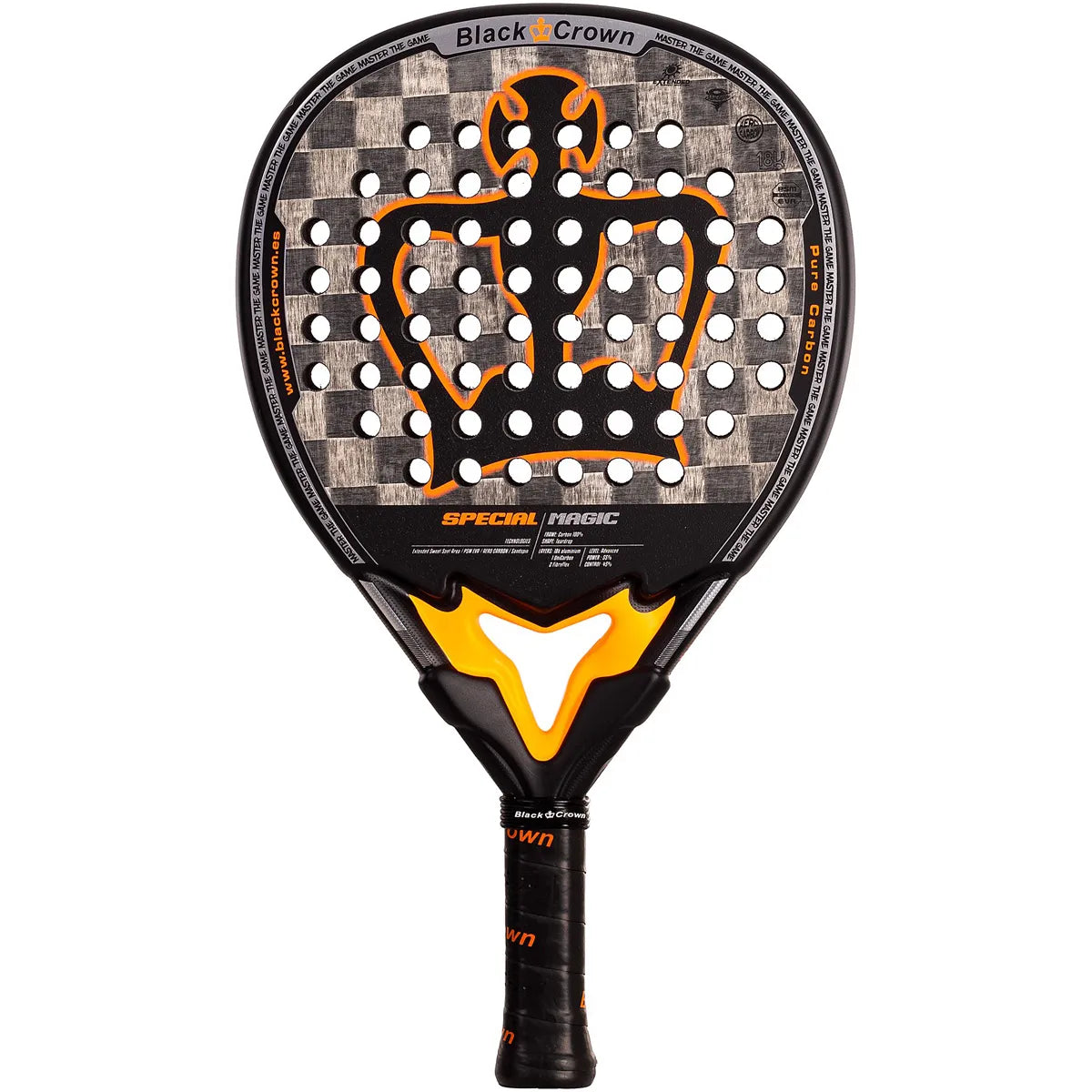 Padelracket Black Crown Special Magic