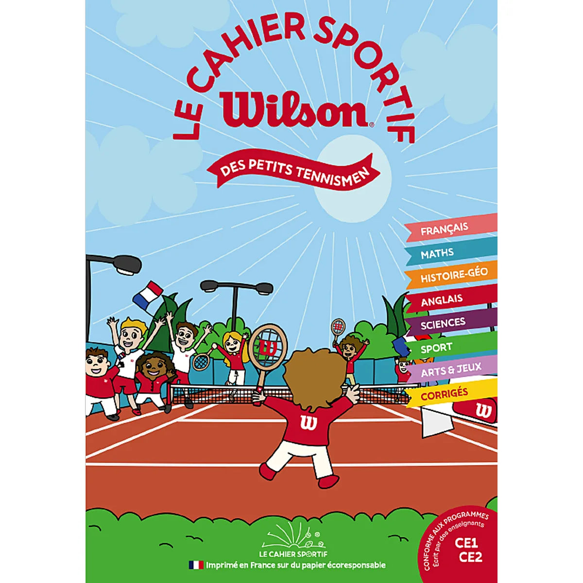 (Francais Uniquement) Le Cahier Sportif Wilson Ce1-Ce2