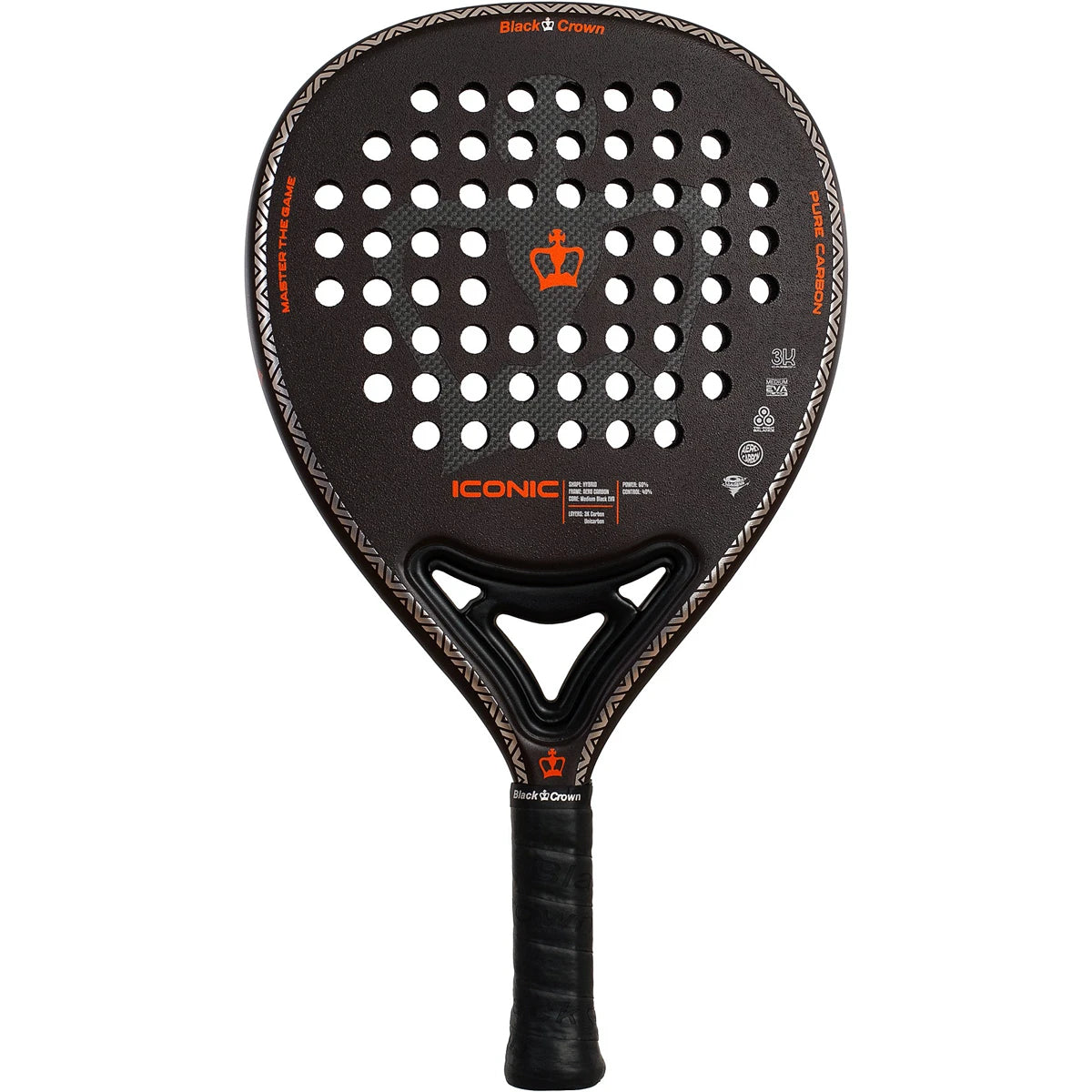 Black Crown Iconic Padel racket