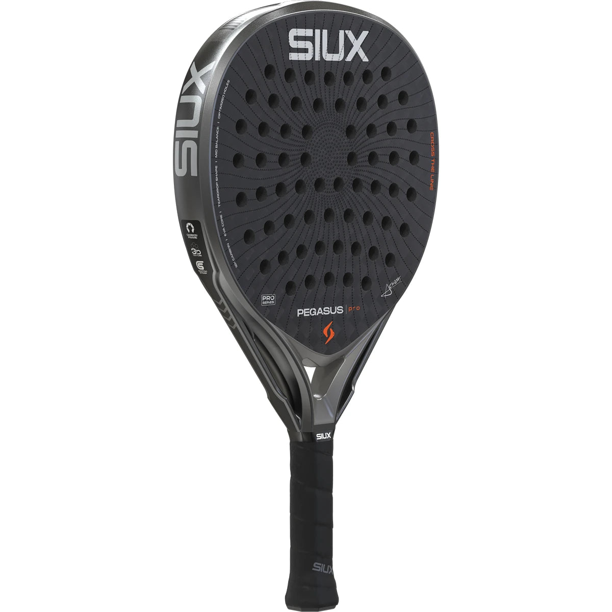 Raquette Test de Padel Siux Pegasus Pro 2026 Storm Grey