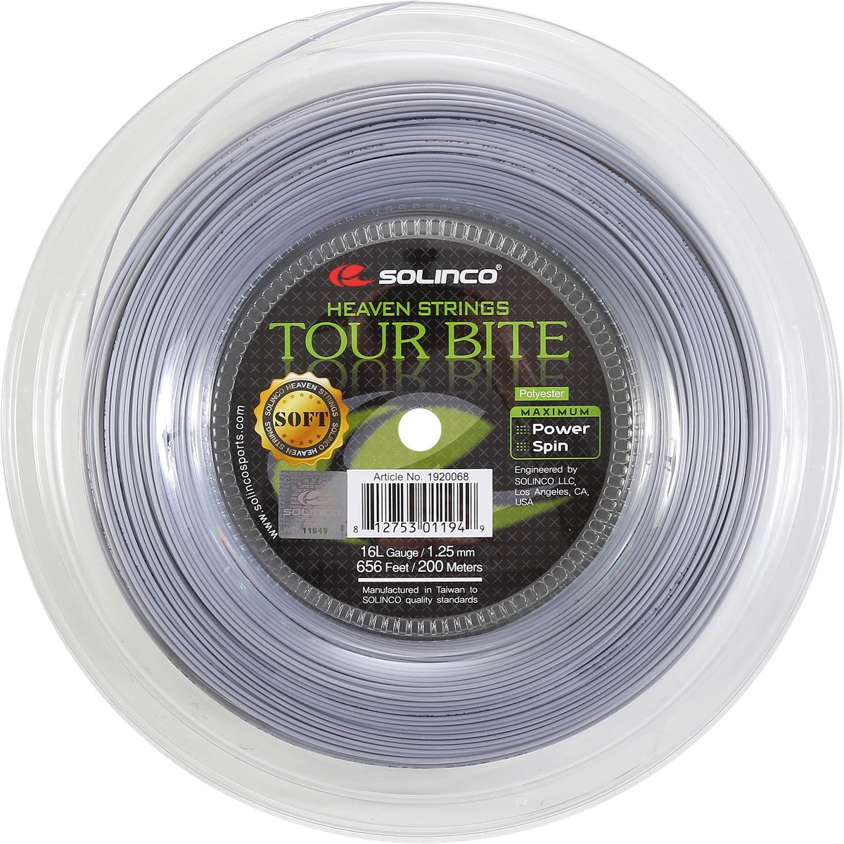 Bobine Solinco Tour Bite Soft (200 Mètres)