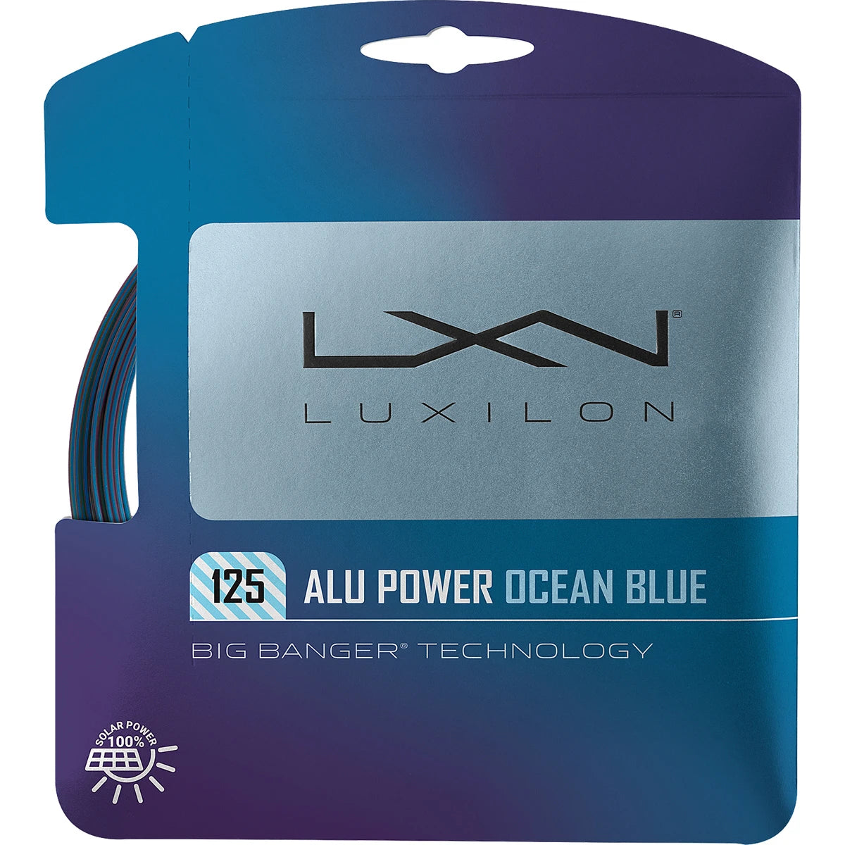 Cordage Luxilon Big Banger Alu Power Ocean Blue (12 Mètres)