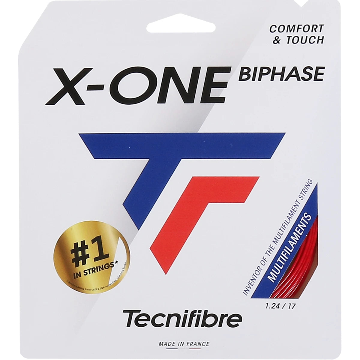 Cordage Tecnifibre X One Biphase (12 Mètres)