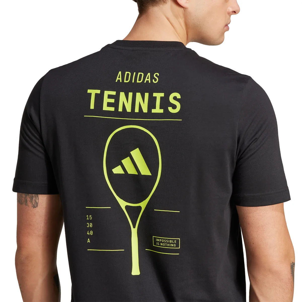 T-Shirt adidas Play Graphic Tennis Coton