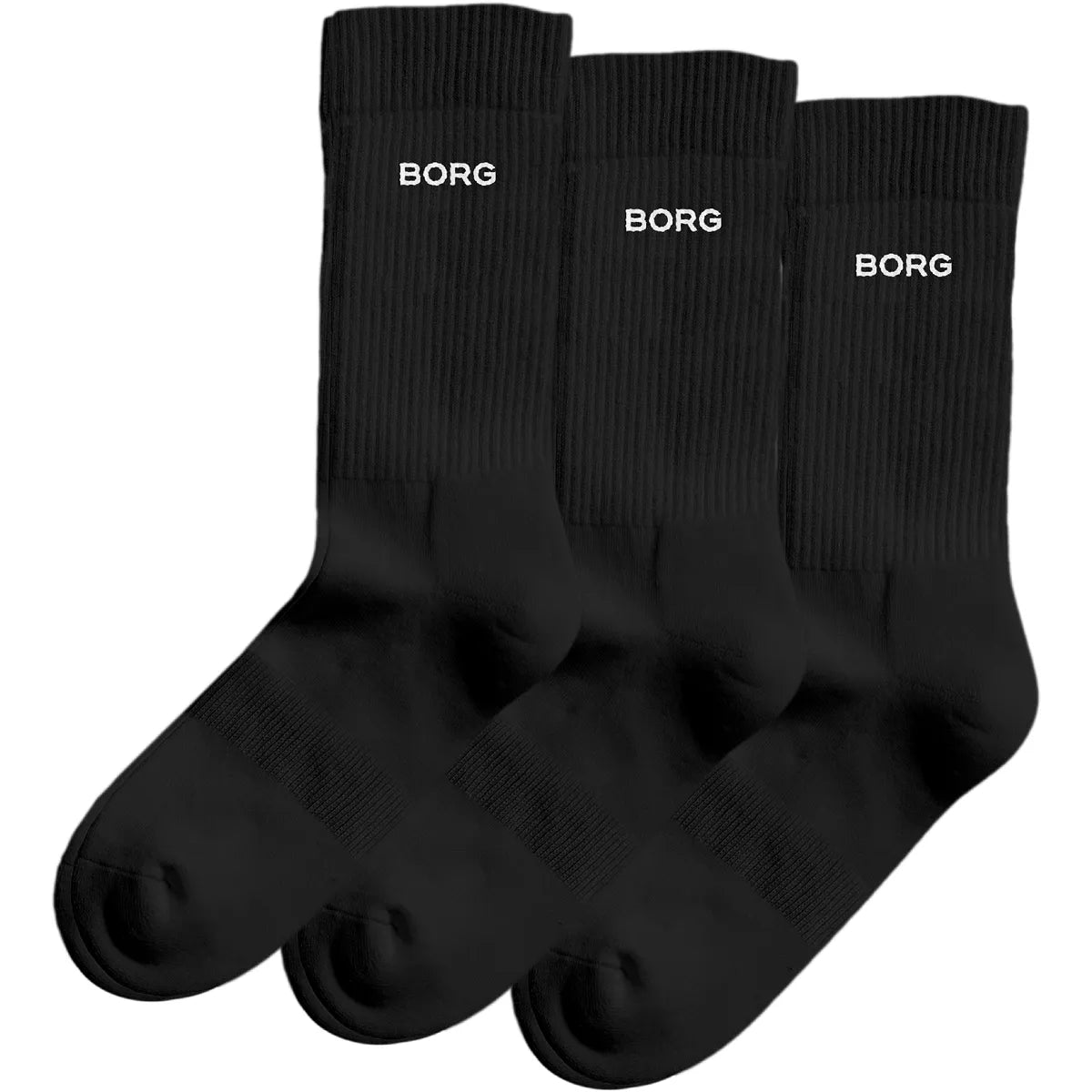 3 Paires de Chaussettes Bjorn Borg Logo Side (Mid)