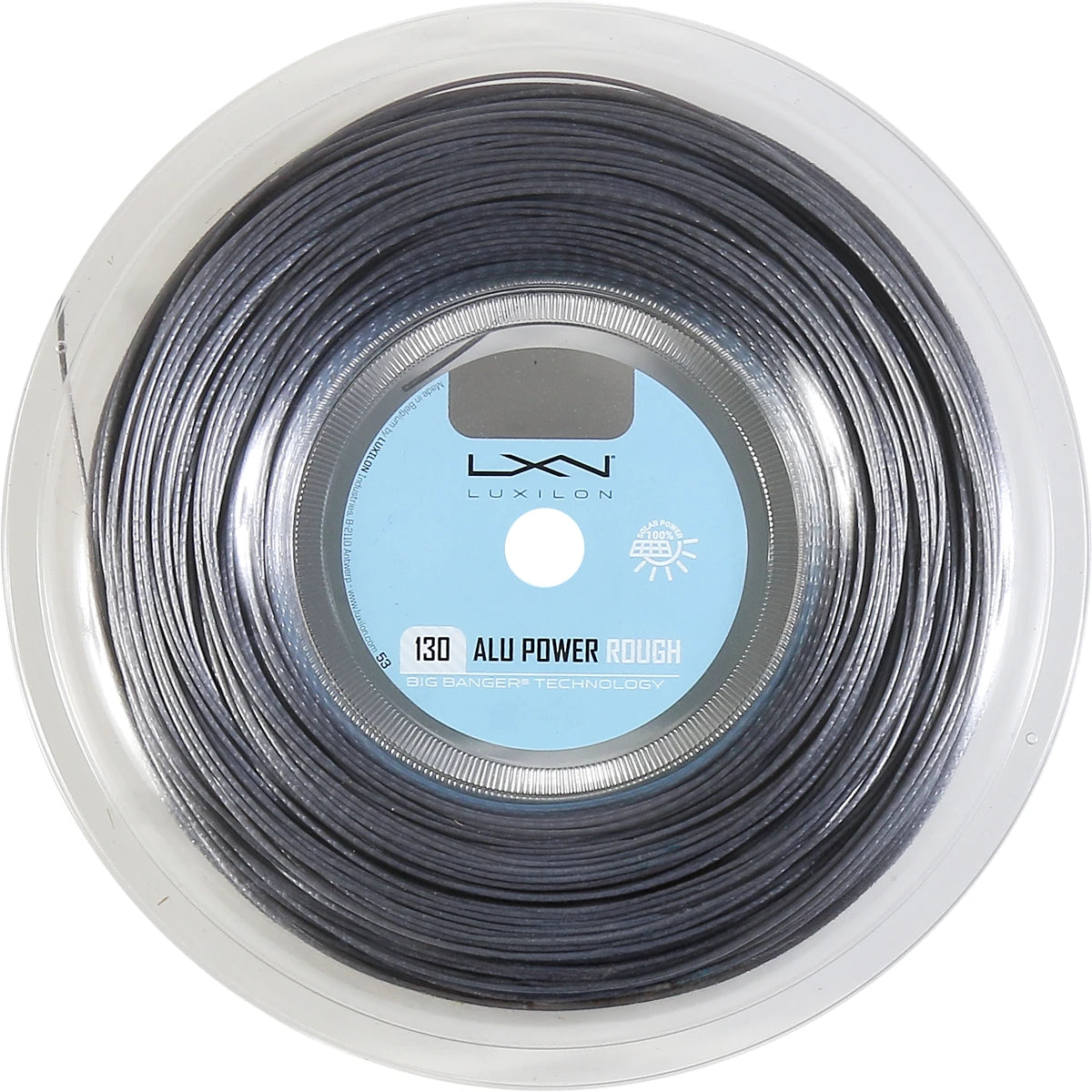 Bobine Luxilon Big Banger Alu Power Rough 1.30 Mm (200 Mètres)