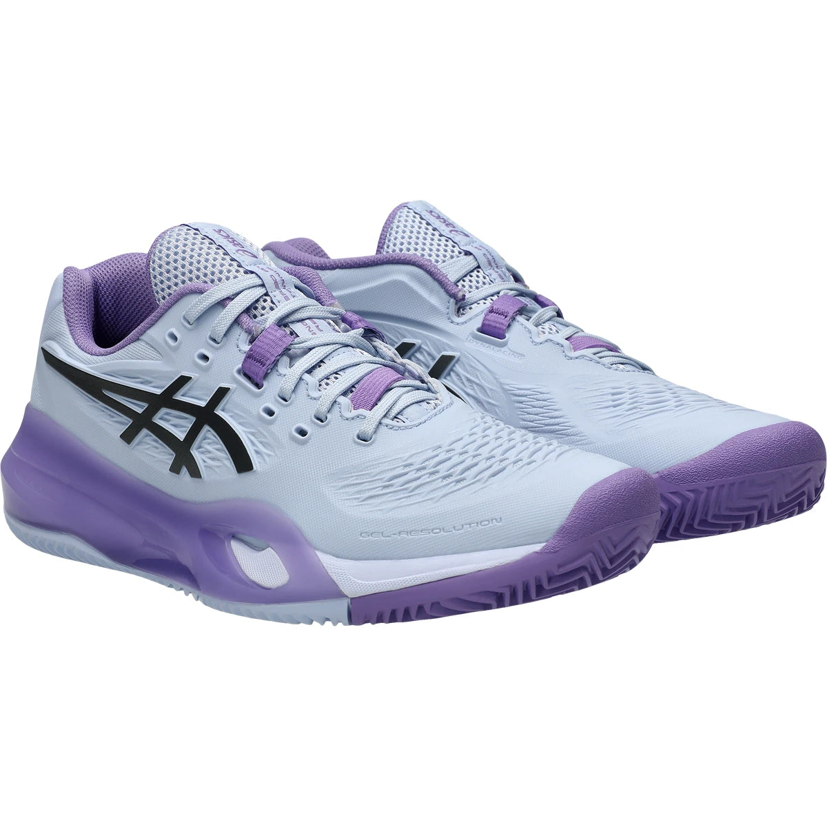 Dames Asics Gel Resolution X Night Energy Gravel-schoenen