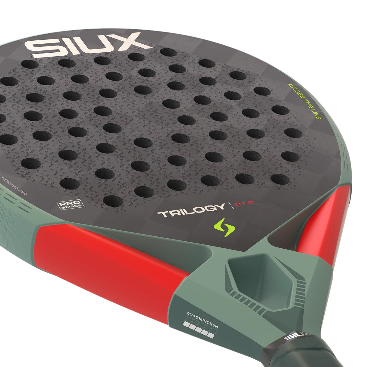 Raquette Test de Padel Siux Trilogy Pro 2026 Ash Green