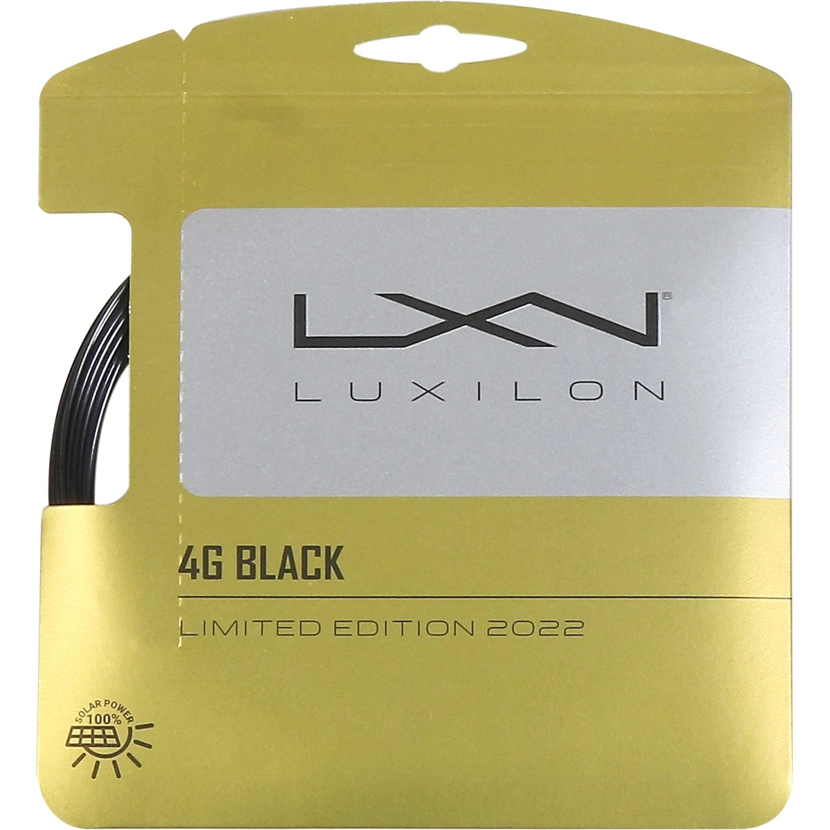 Cordage Luxilon 4G Black (12 Mètres)