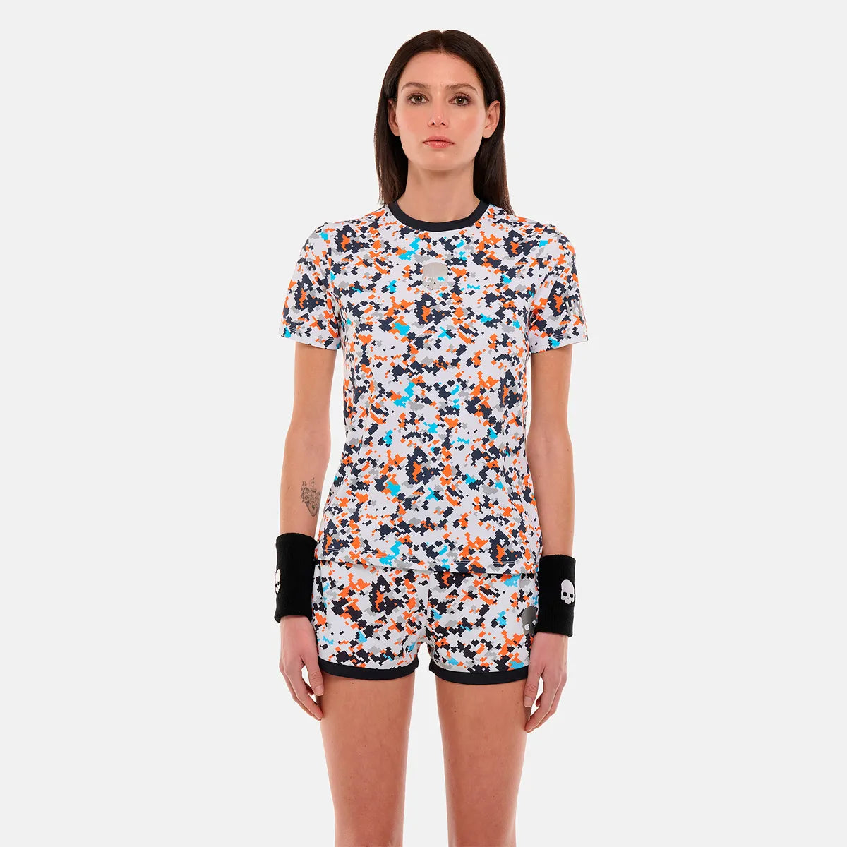 T-Shirt Hydrogen Femme Camo Pixel Tech