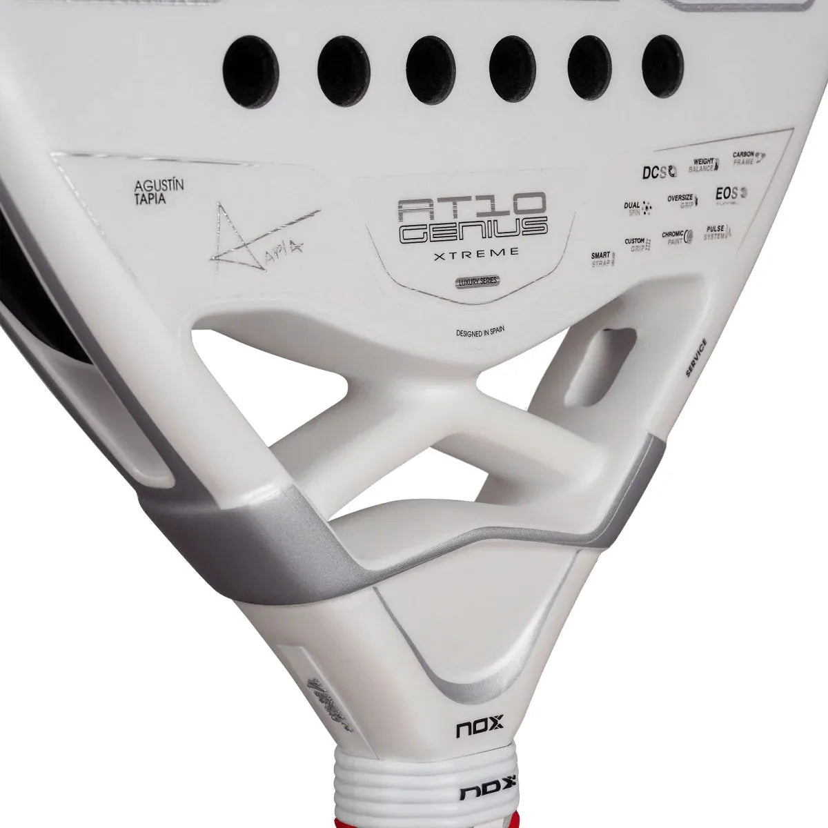 Padelracket Test Nox AT10 Genius Attack 12K Alum Xtreme by Agustin Tapia