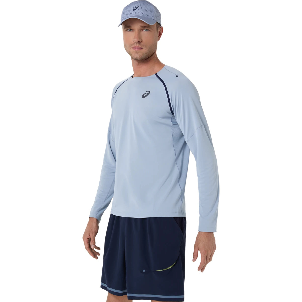 Asics Match T-shirt met Lange Mouwen