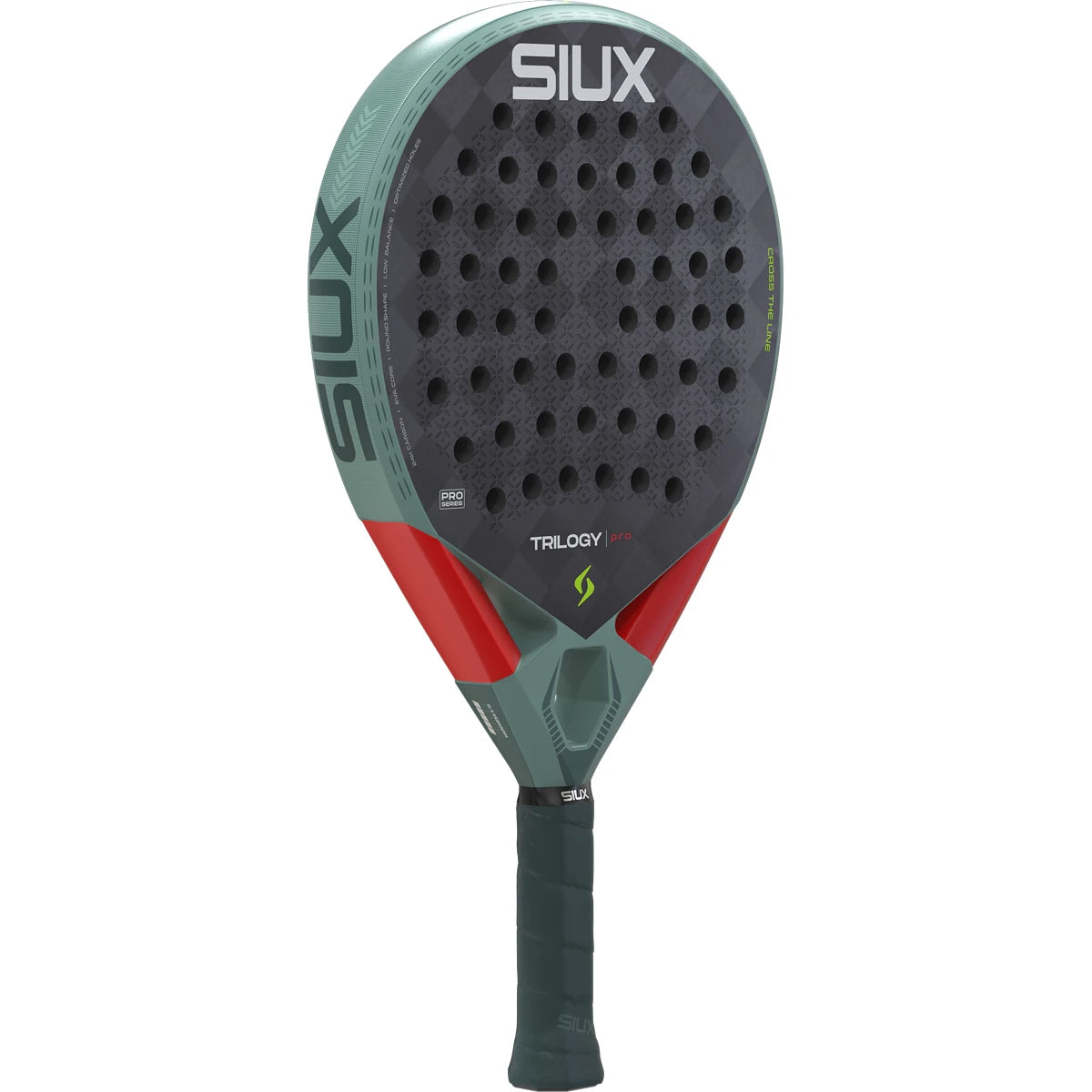 Raquette Test de Padel Siux Trilogy Pro 2026 Ash Green