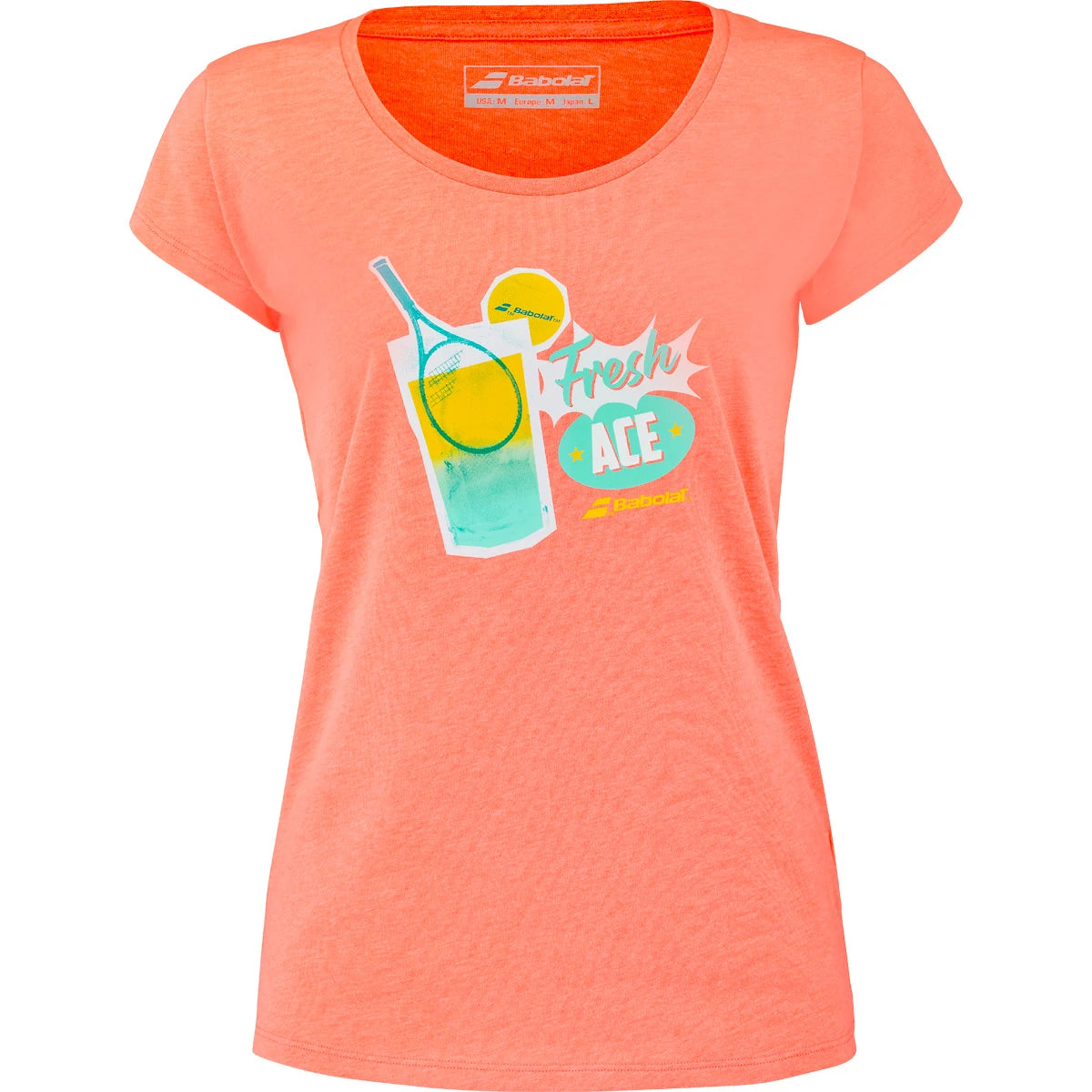 T-Shirt Babolat Dames Exercise Message