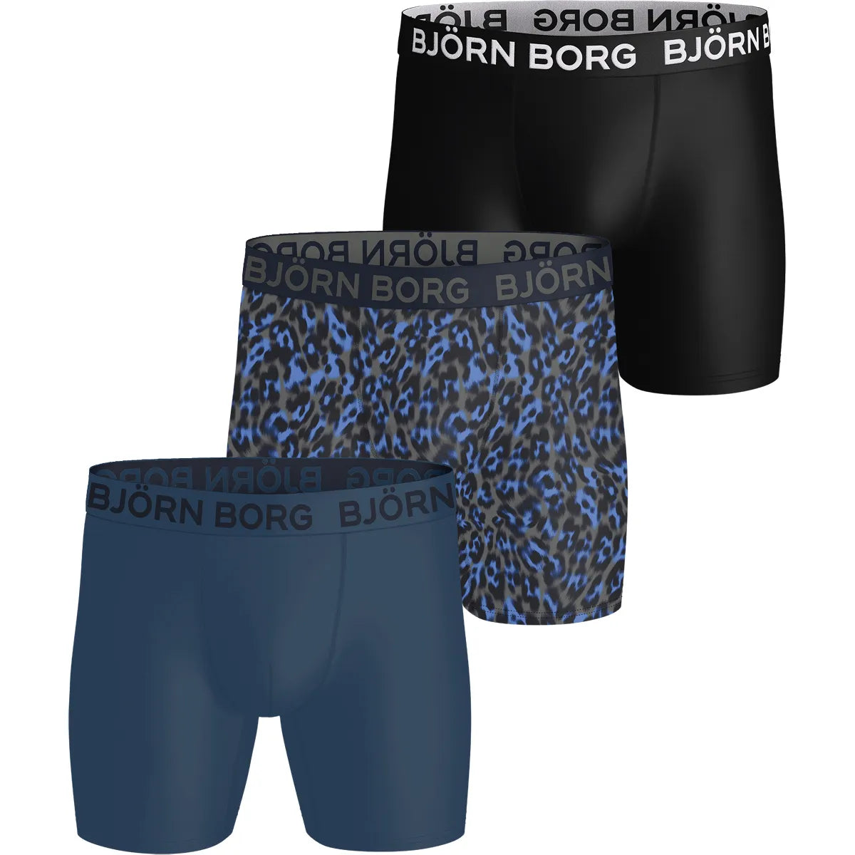 Pack de 3 Boxers Bjorn Borg Sports Microfibre