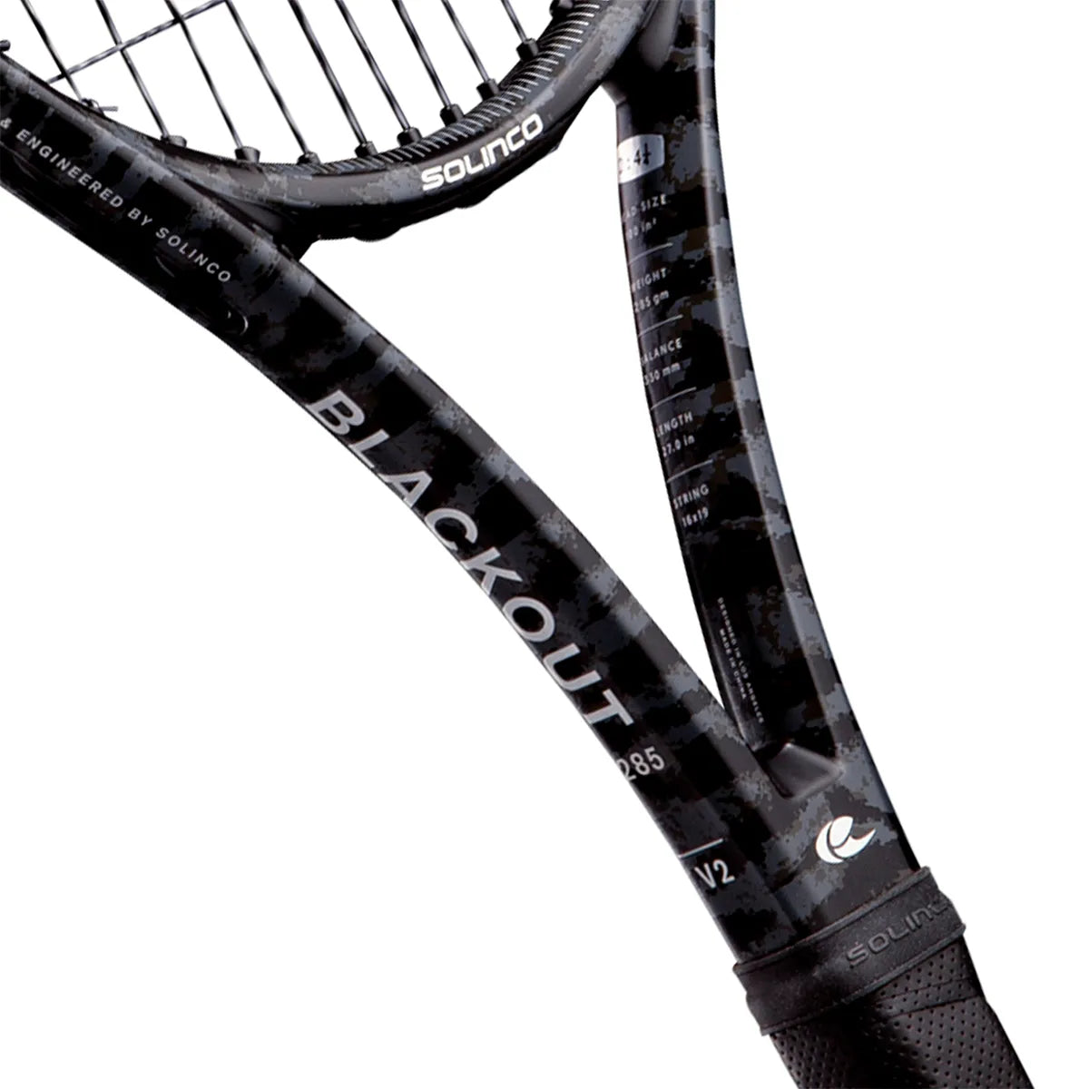 Tennissracket Solinco Blackout V2 Camo (285 Gr) (2025)