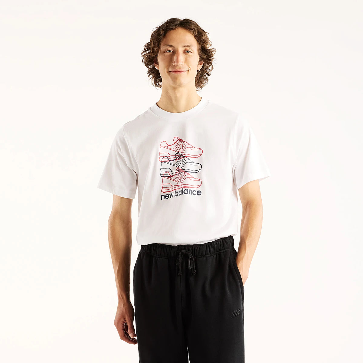 T-Shirt New Balance Layered 574 Relaxed