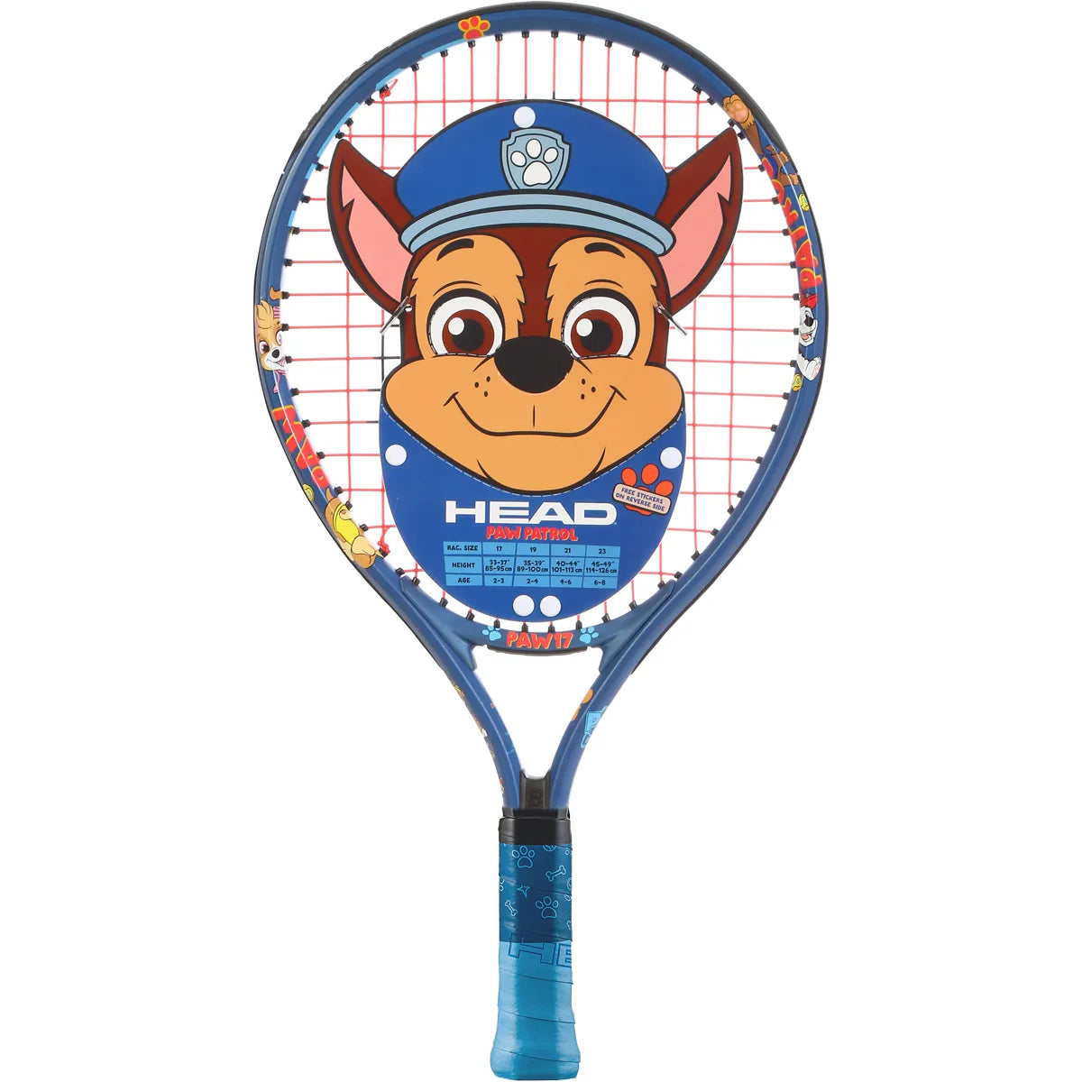 Head Junior Pat Patrouille Chase 17 Racket