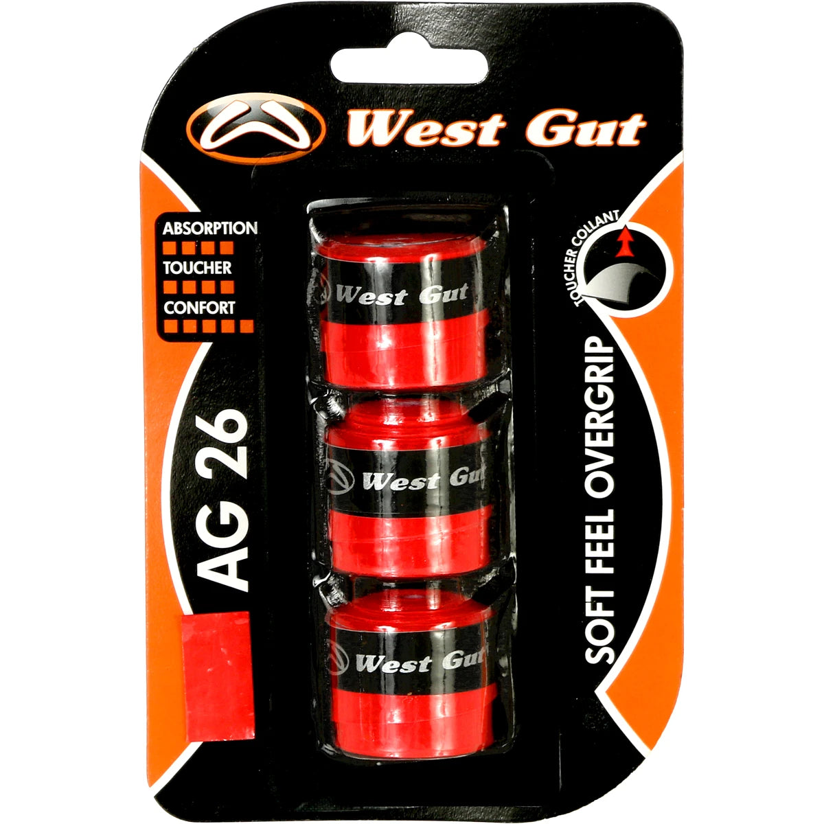 Overgrips West Gut AG26 X3