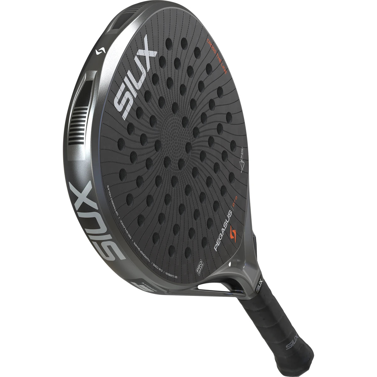 Raquette Test de Padel Siux Pegasus Pro 2026 Storm Grey