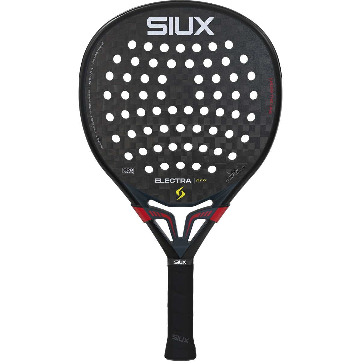 Raquette Test de Padel Siux Electra Pro 2026 Shadow Red