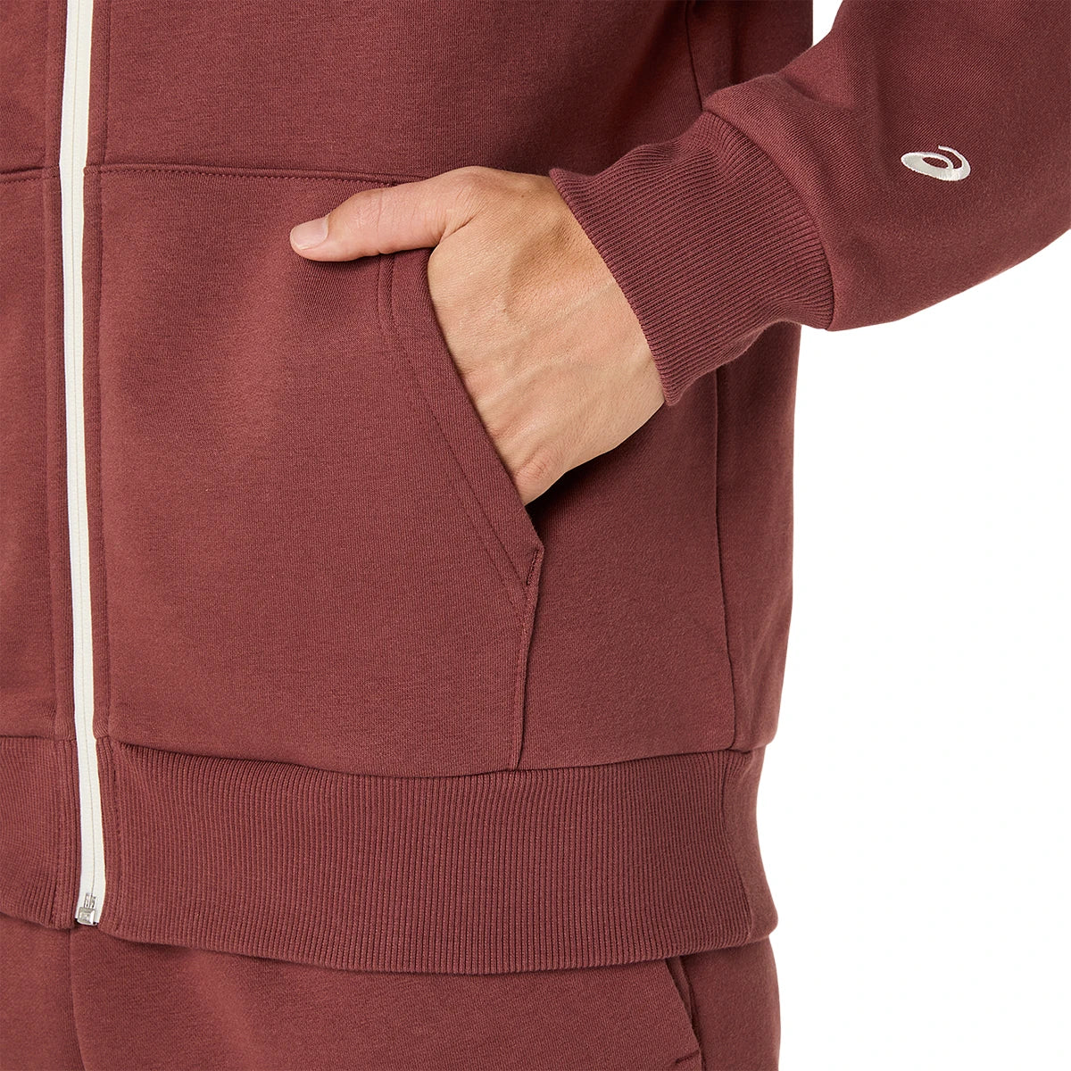 Sweater Asics Hoodie Fleece Full Zip