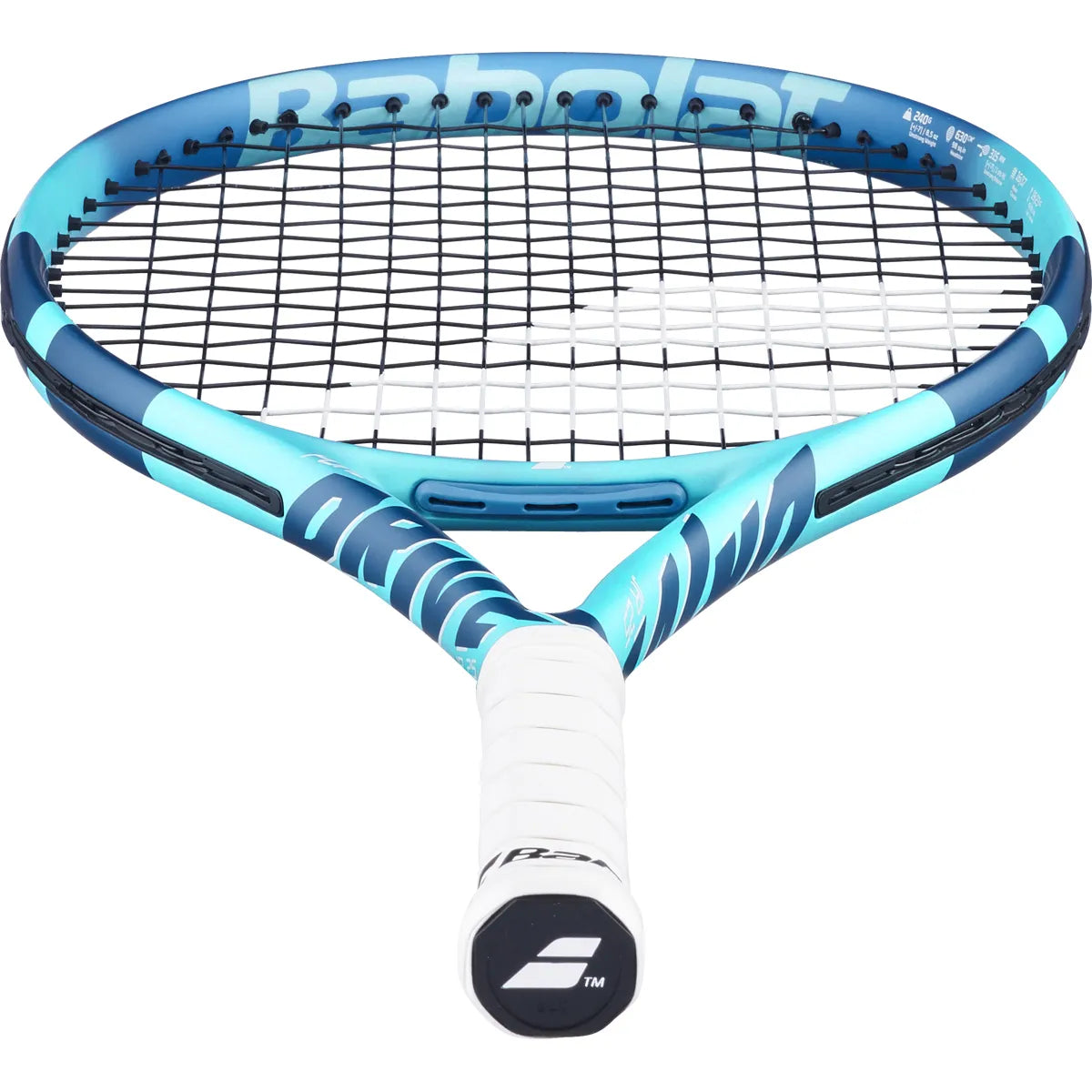 Babolat Pure Drive Junior 25 Light Blue Racket (240 Gr) (Strung)