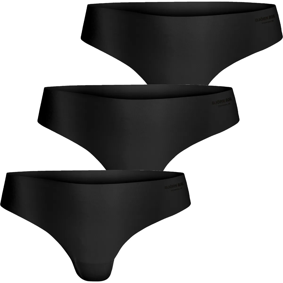 Pack 3 Culottes Bjorn Borg Femme Invisible Thong