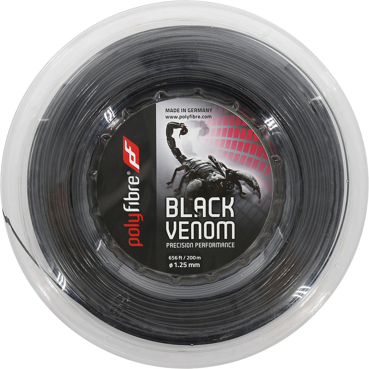Bobine Polyfibre Black Venom (200 Mètres)