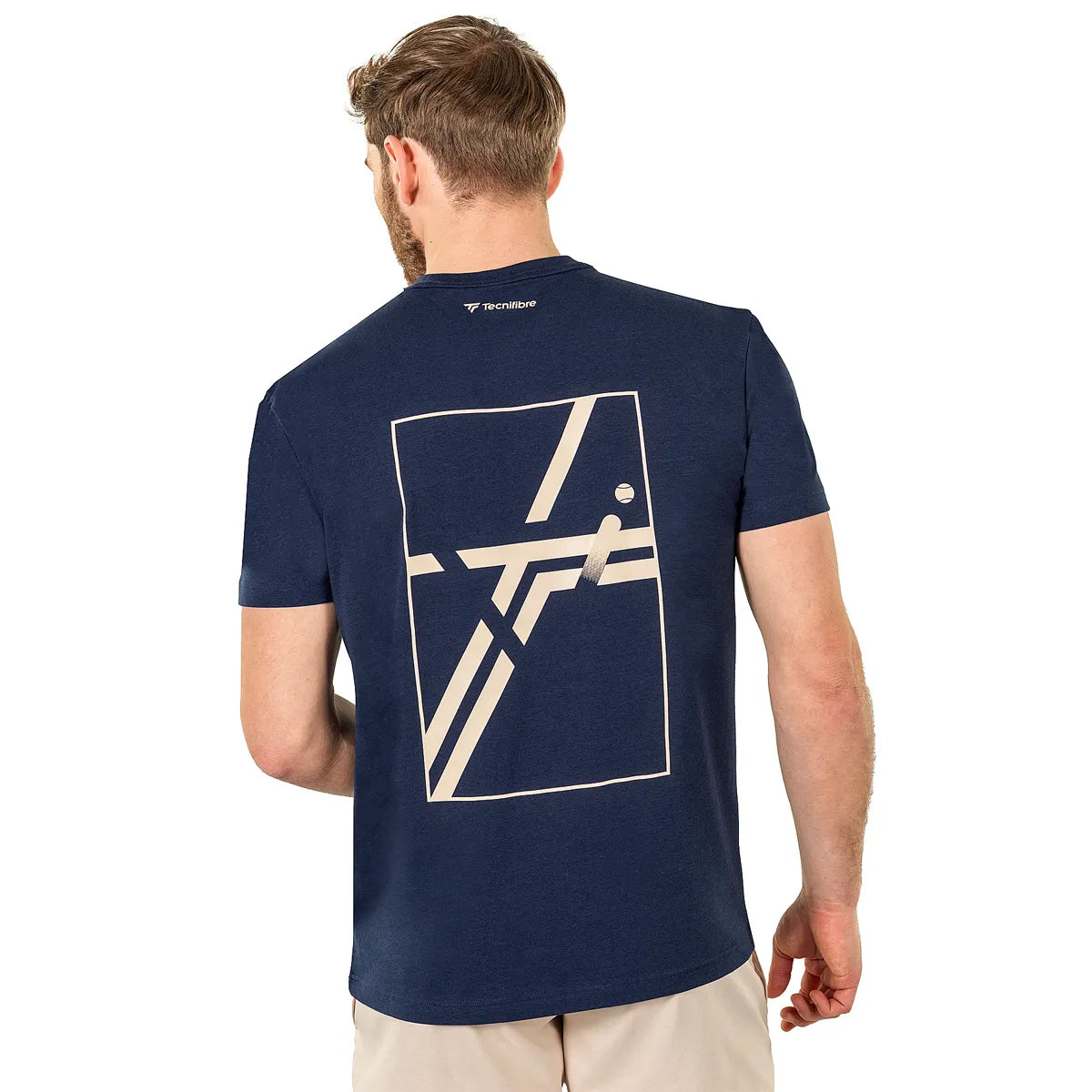 T-Shirt Tecnifibre Graphic Marine