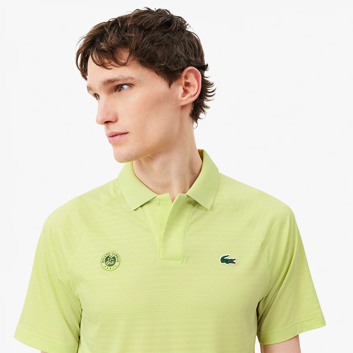 Polo Lacoste Speler On Court Grafisch